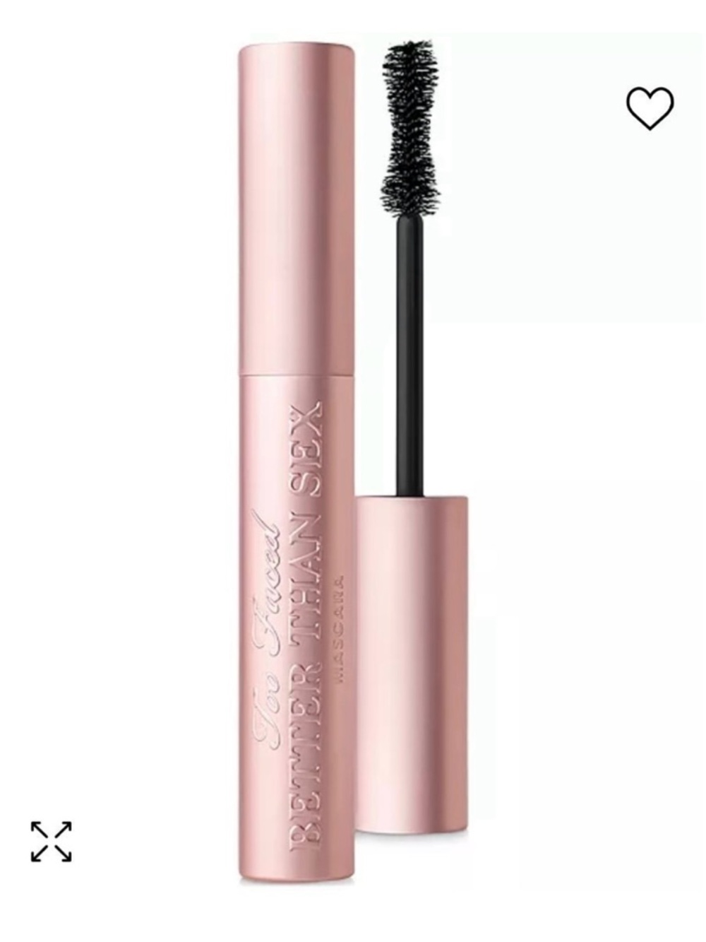TOO FACED Better Than Sex Volumizing & Lengthening Mascara 8ml